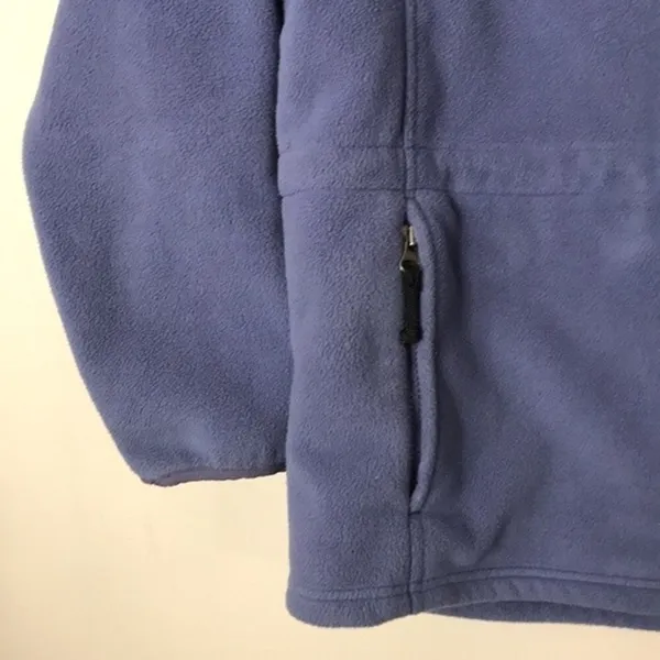 L.L. bean fleece zip up fall winter jacket with synch waist size medium - Image 4