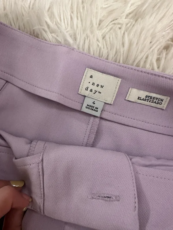 Target Purple Business Pants - Image 3
