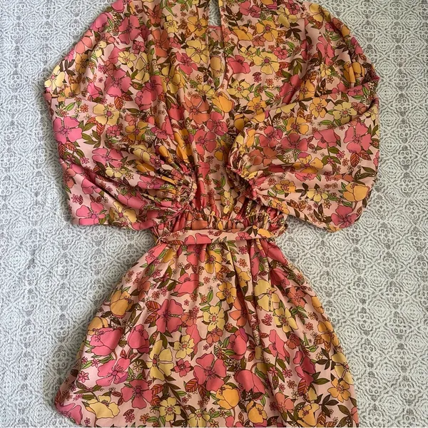 Show Me Your Mumu Larissa Dress In Pretty Poppy - Image 10