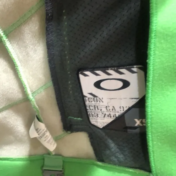 Oakley green full zip hoodie - Image 8