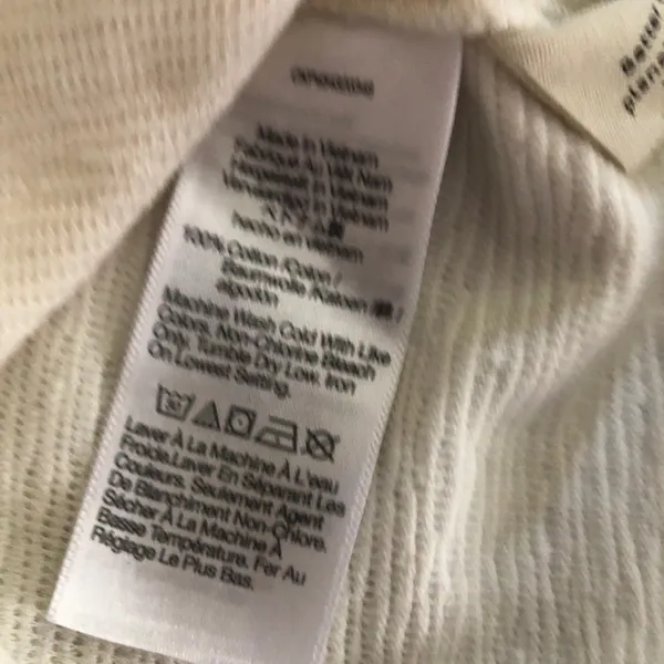 Madewell White Tie Knot Blouse Tank Top Size XS NWOT - Image 6