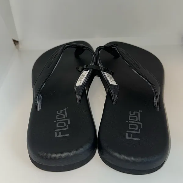 FLOJOS Sandals Women's 6 Classic Slip-on Flip Flops w Cutout Tie Dye Strap - Image 7