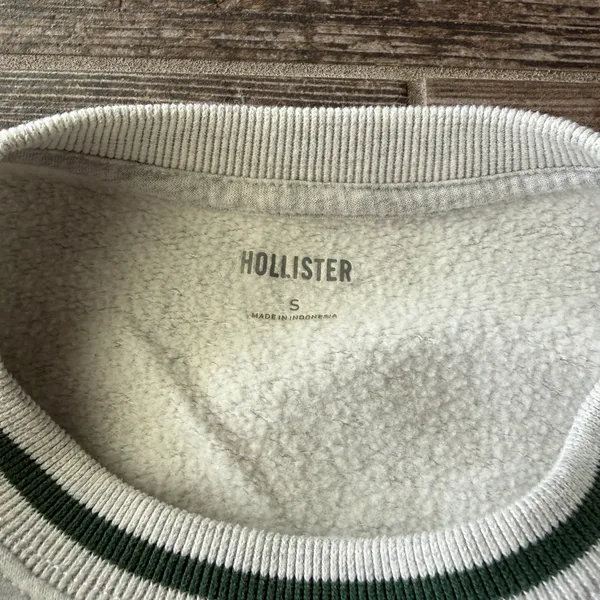 Hollister Oversized Paris France Crewneck Sweatshirt Pullover - Image 3