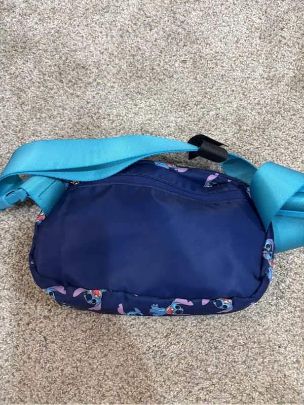 Disney Lilo & Stitch blue all-over print belt bag - Image 5