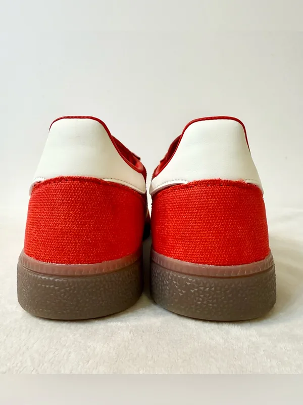 ADIDAS Women’s Handball Spezial Scarlet Cloud White Size 8 - Image 6