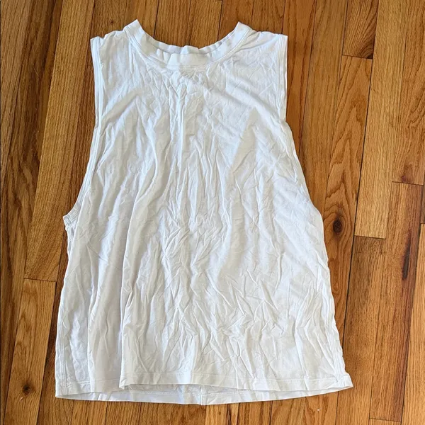 Lululemon Brunswick Muscle Tank White - Image 3