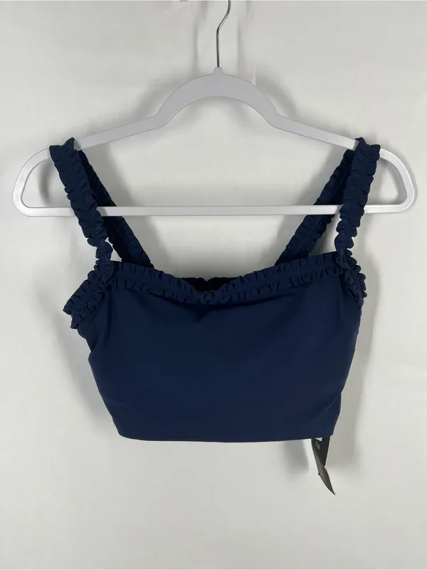 Abercrombie YPB studioFLEX Scrunchie Strap Tank Navy S NWT - Image 2