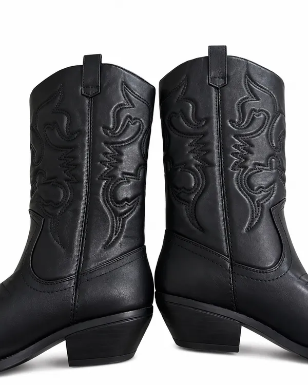 Vintage western cowgirl boots - Image 2