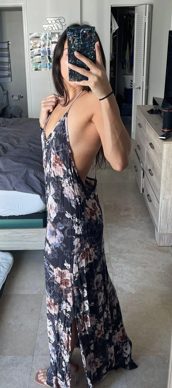 Low Back Maxi Dress - Image 4
