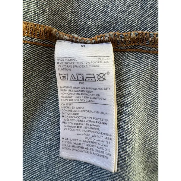 Old Navy Medium Wash Denim Jacket - Image 9