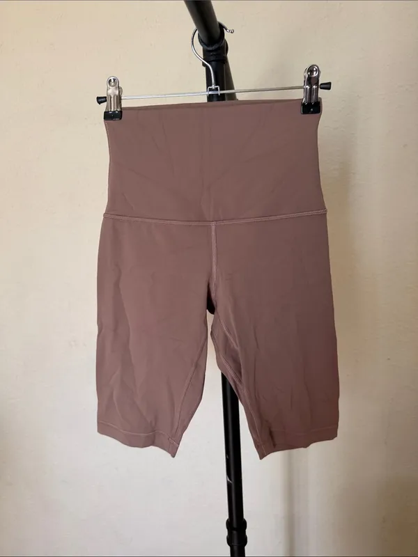Lululemon‎ Align Super High Rise Short 10" Cacao Size 4 - Image 5