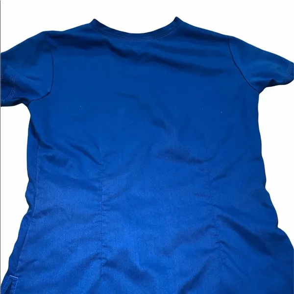 Grey’s Anatomy by Barco size xsmall royal blue nurses scrub top - Image 2