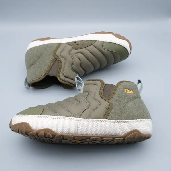 Teva ReEmber Terrain Mid Shoes Olive Green Quilted Womens 8 Mens 6 - Image 3