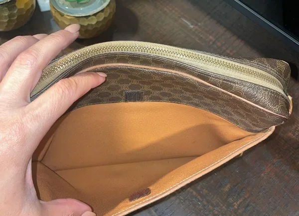 Authentic Vintage Celine Pochette - Image 9