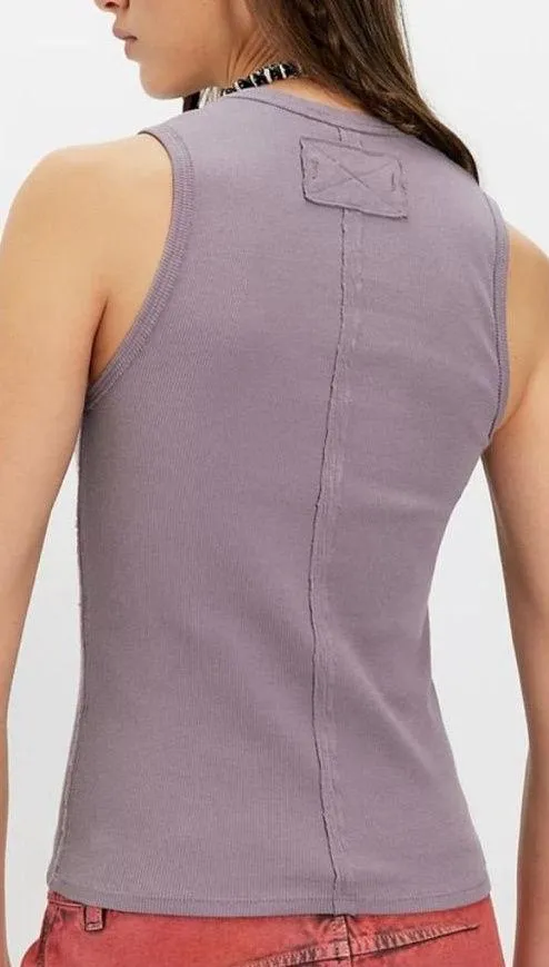 NWOT Free People We The Free Neria Tank - purple dove - XS - Image 2