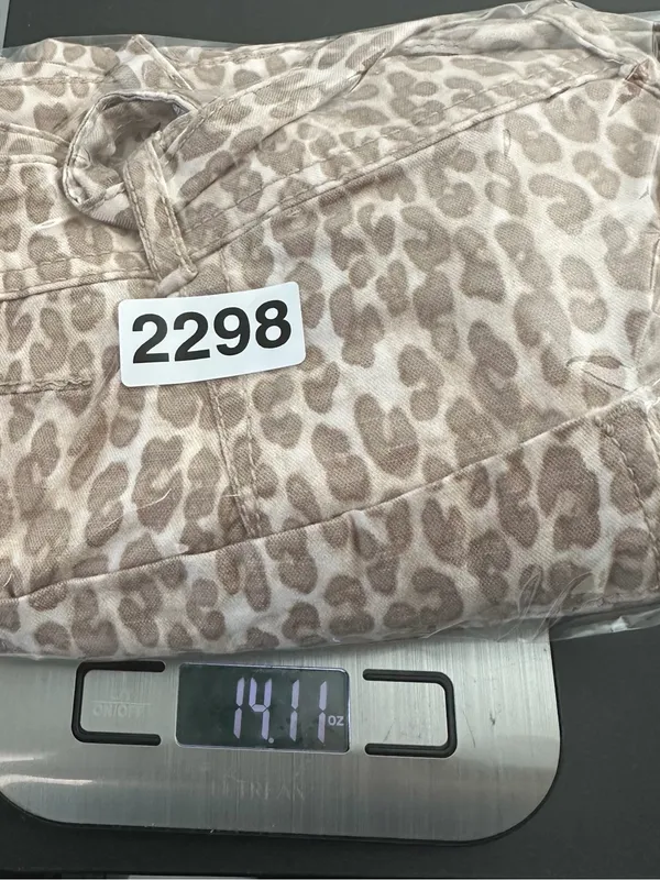 Anthropologie The Wanderer Leopard Print Cargo Pants Size 30 Belted Utility - Image 11