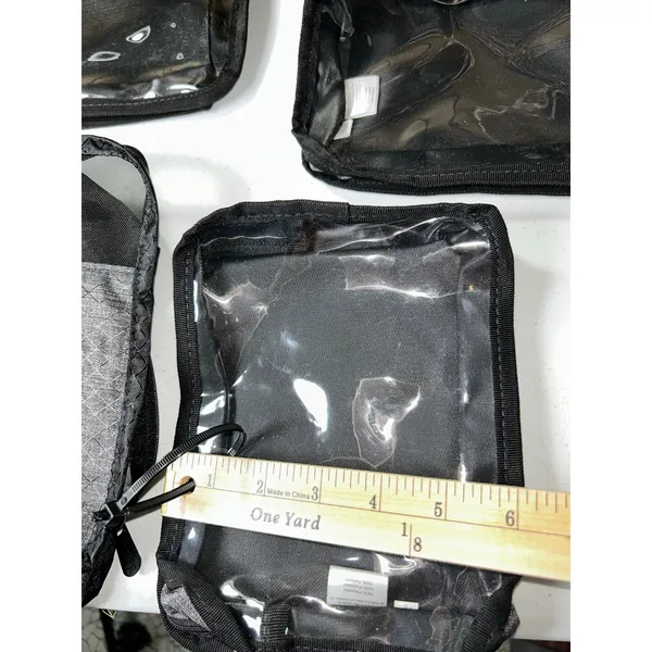Thirty-One Gifts Gray Travel Organizer Packing Cubes Pouches Bag Set 7 Piece - Image 13