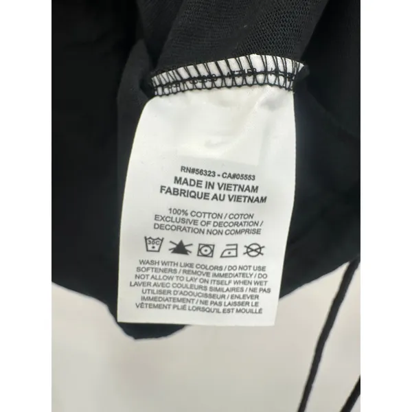 Nike Black Yoga Tank Top Tie‎ Waistband Scoop Neck Womens Size Medium - Image 8