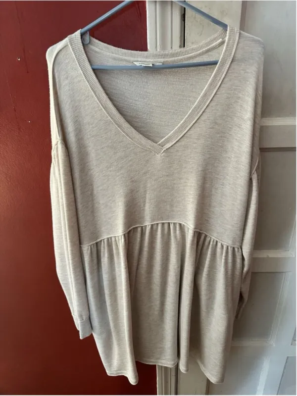 American Eagle V-Neck Babydoll Dress - Image 6