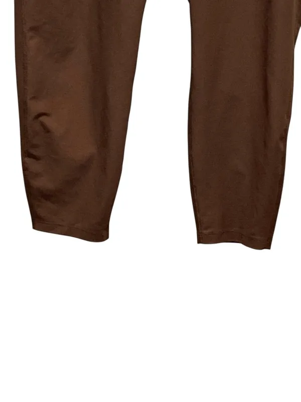Old Navy Power Soft High Rise Joggers Brown Size XL Workout Athletic Gym Yoga - Image 5