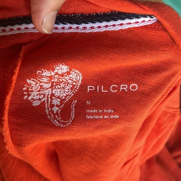 Pilcro Orange Flutter Sleeve Knit Top - Image 8