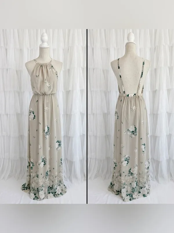 SHOW ME YOUR MUMU Women’s Amanda Sleeveless Floral Print Maxi Dress Size Medium - Image 3