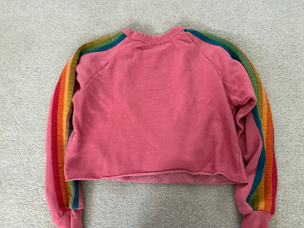 Aviator Nation Cropped Crewneck - Image 3