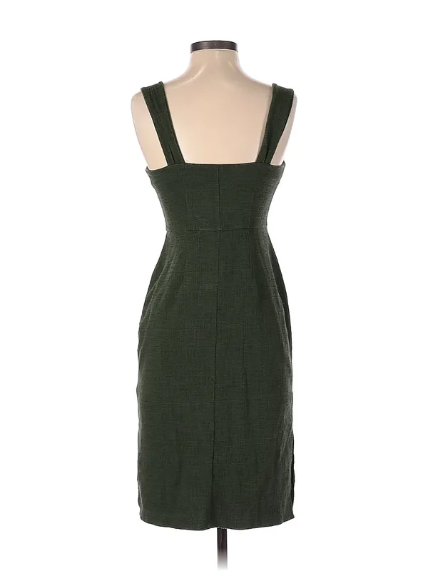 Madewell Green Dress in Size XXS - Image 2