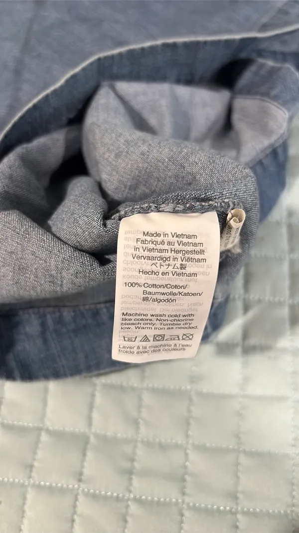 Madewell Jean Dress Short Sleeve - Image 5