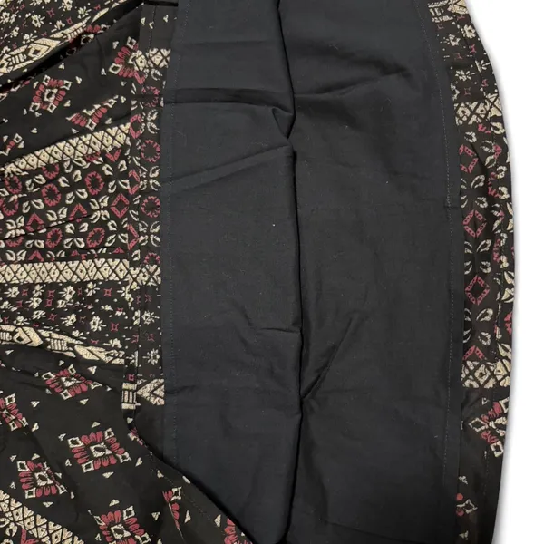 Abercrombie & Fitch Black skirt with elastic waistband Size L #skirt #aesthetic - Image 2