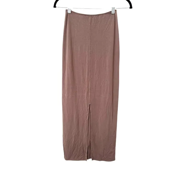 TROIS Kendall Midi Skirt Set Tube‎ Top Brown Sz 0 - Image 6