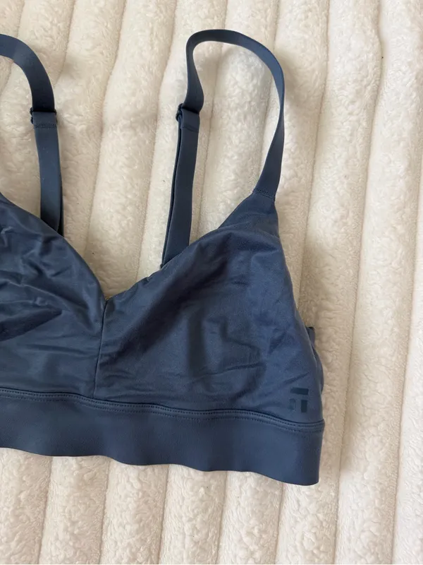 Tommy John Second Skin Triangle Bralette Blue Size XS - Image 3