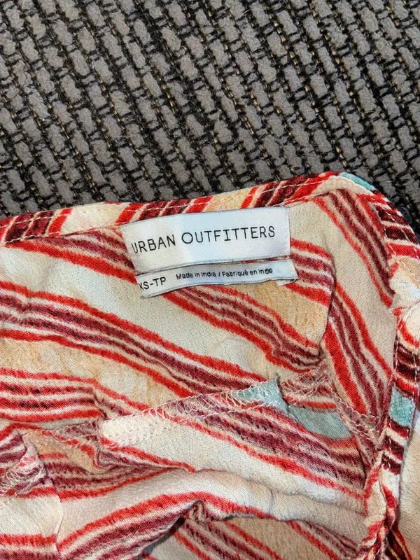Urban Outfitters Sleeveless Spaghetti Strap Mini Dress, Sz XS - Image 4