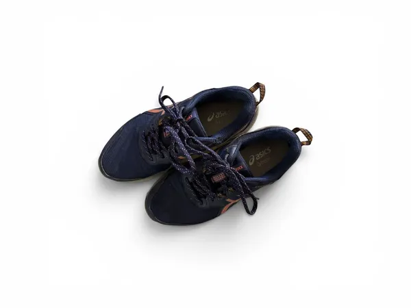 Asics Navy and Coral Athletic Shoes - Image 4