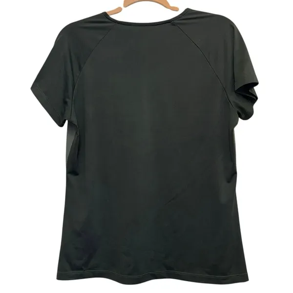 Nike Golf Dri-FIT Gray Short Sleeve Performance Top Women's‎ Large - Image 3