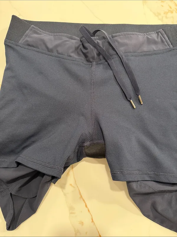 ATHLETA Navy Blue Athletic Skort w Mesh Shorts Size 6 - Image 10