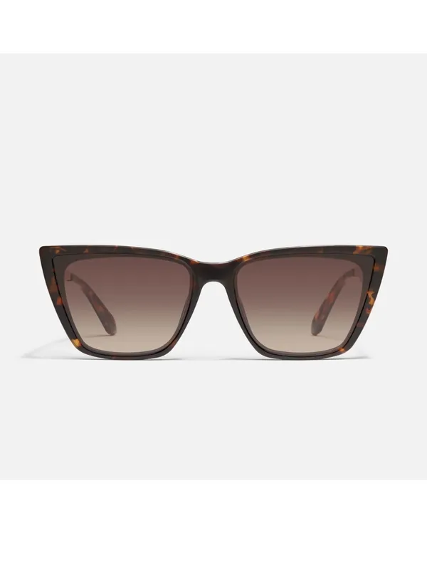 NIB QUAY Call The Shots Remixed Cat eye Sunglasses 43mm with brown lens - Image 3