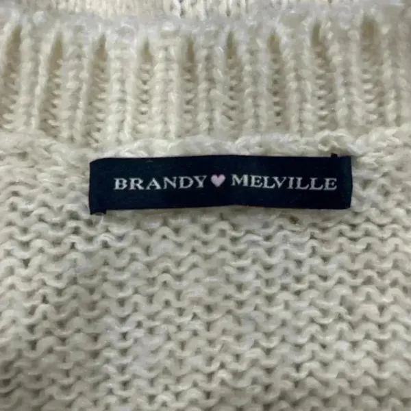Brandy Melville beige wool blend sweater - Image 6