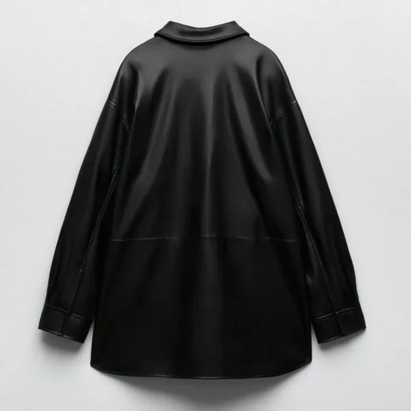ZARA Leather Jacket - Image 2