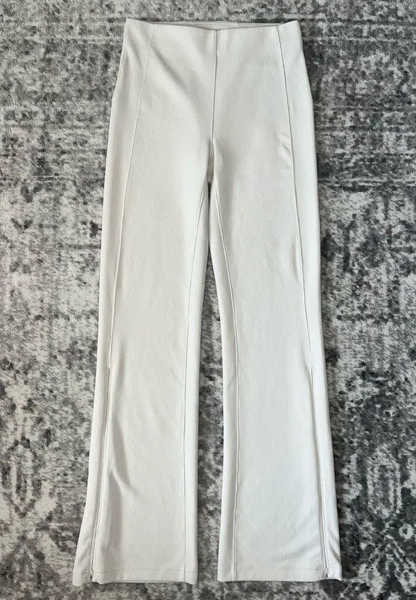 Lululemon Brushed Softstreme Ribbed Zip Flared Pant 32.5" - Image 7