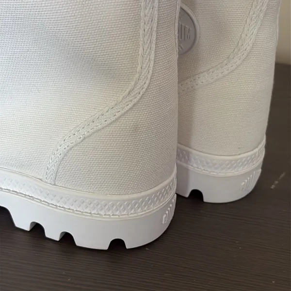 Palladium Pampa Hi Originale High Top Boot White ‎ Mens 7.5 Women’s 9 - Image 15