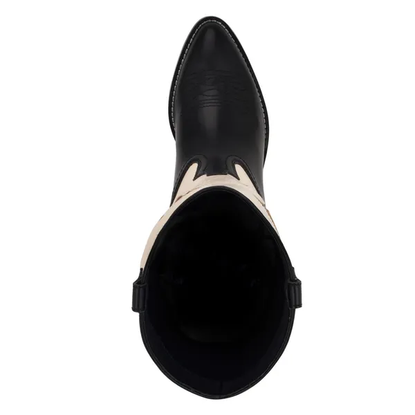 Nine West Cwyft Western Boots Faux Leather Size 9M NEW! - Image 5