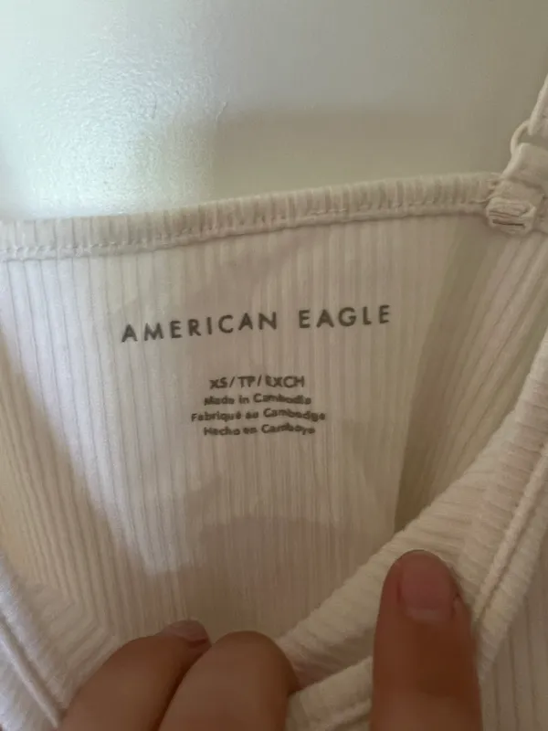 American Eagle Outfitters Cropped Tank - Image 3