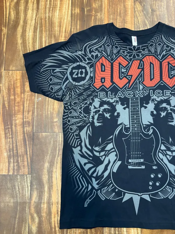 AC/DC black ice tour tee Size L Size L - Image 3