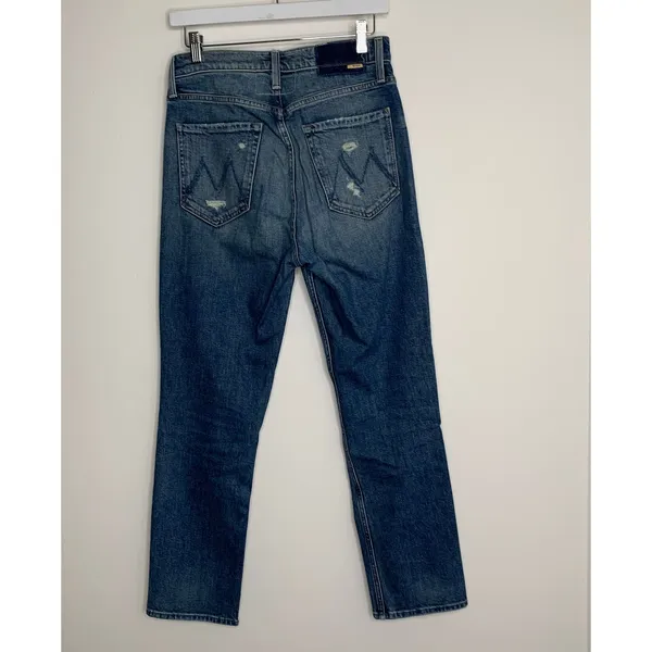Mother High Waisted Rider Ankle Jeans Far Beyond The Sky Womens Size 27 - Image 3