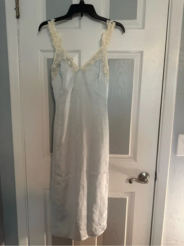 Free People Tell Me Why Satin Slip Dress - Image 3