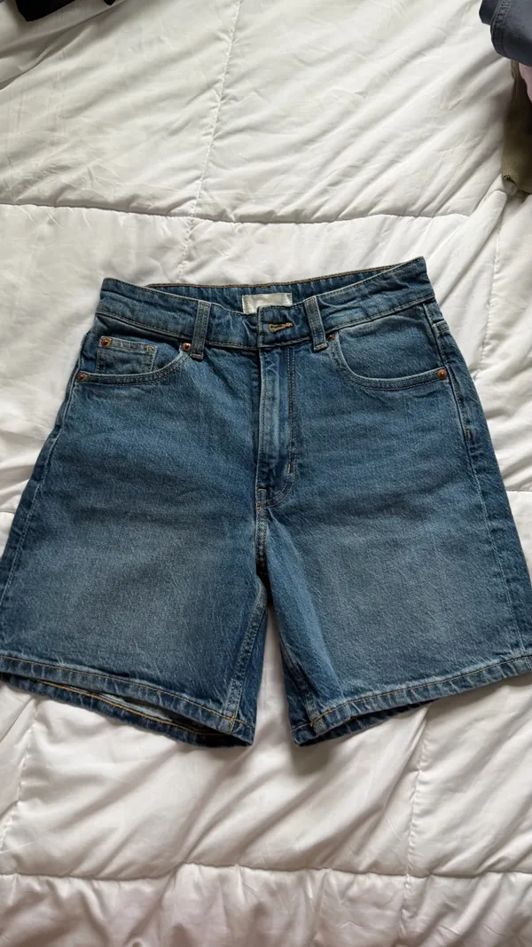 Denim shorts Blue Size 2 - Image 2