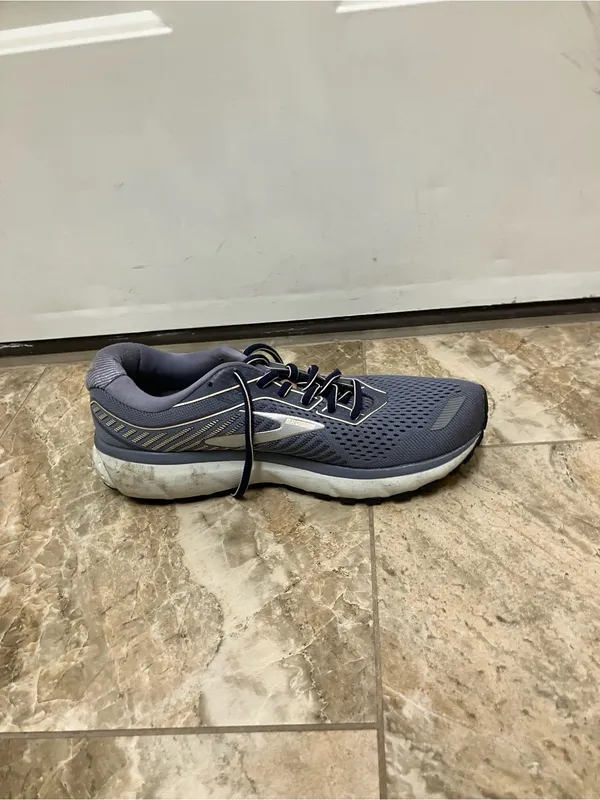 Brooks - Ghost 12 - Running Shoes - White/Purple - Women's - 9(B) -1203051B186 - Image 4