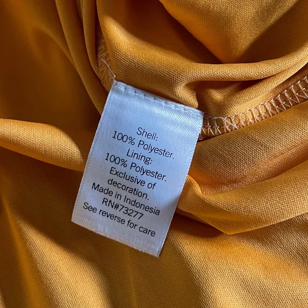 LC Lauren Conrad Sunflower Midi Dress Womens Medium Yellow Boho Tiered Ruffle - Image 7