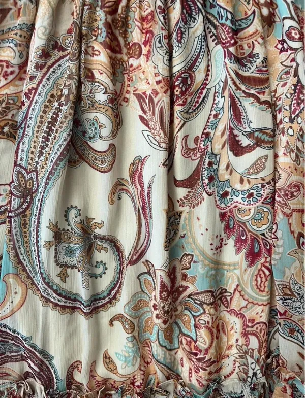 Anthropologie Moon River Midi Boho Dress - Image 6